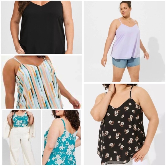 5 Torrid Sophie Camis ALL size 2 NWOT - Picture 1 of 6